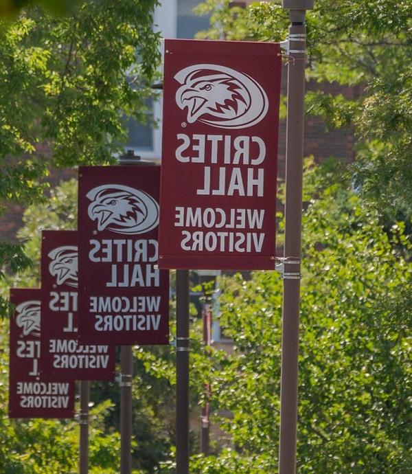 Crites Hall Flags